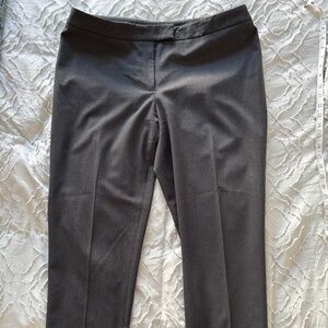 Anne Klein Dark Gray Dress Pants